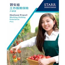 STARR Horizon Travel Working Holiday Insurance Plus